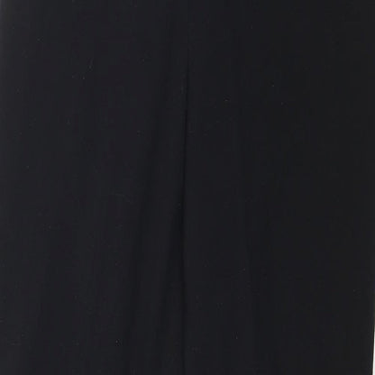 NEXT Womens Black   Trousers  Size 8 L28 in