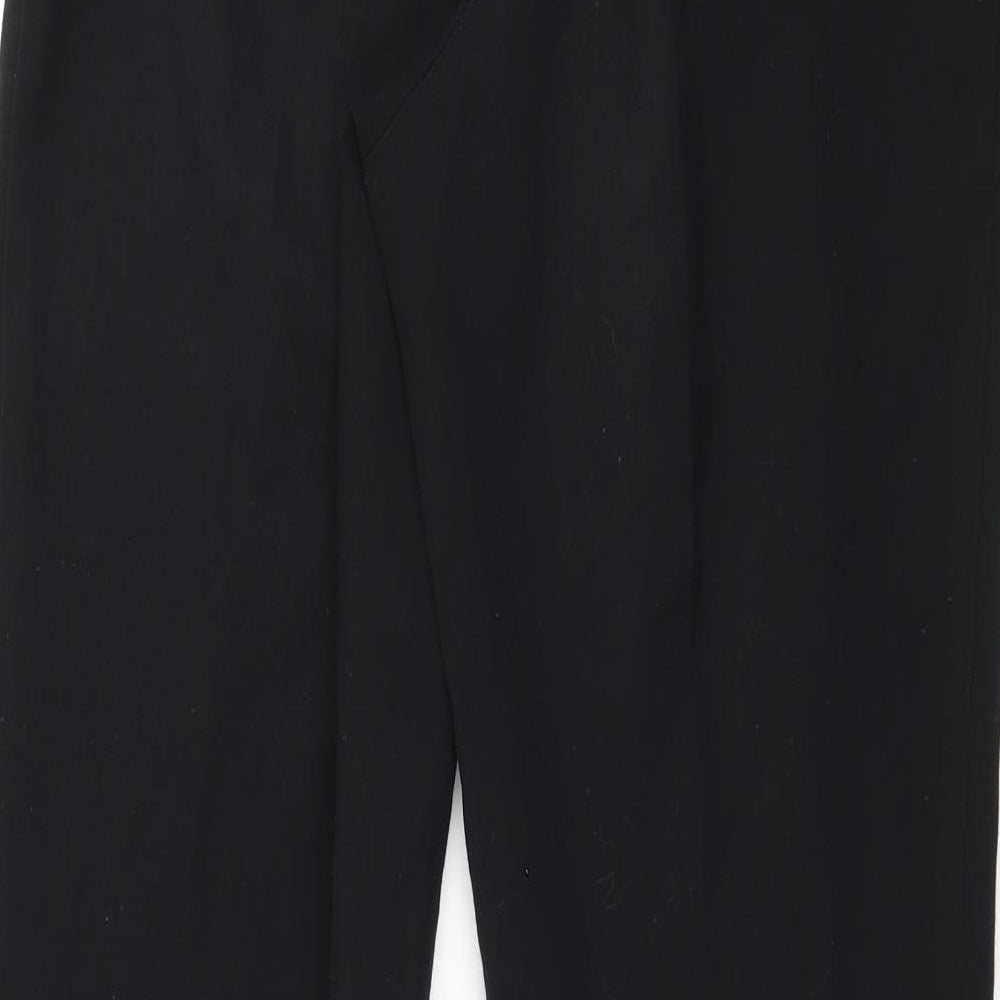 NEXT Womens Black   Trousers  Size 8 L28 in