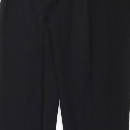 NEXT Womens Black   Trousers  Size 8 L28 in