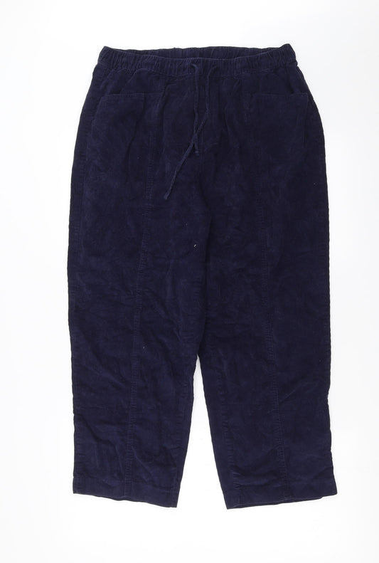 ISLE Essentials Womens Blue   Trousers  Size 32 in L24 in