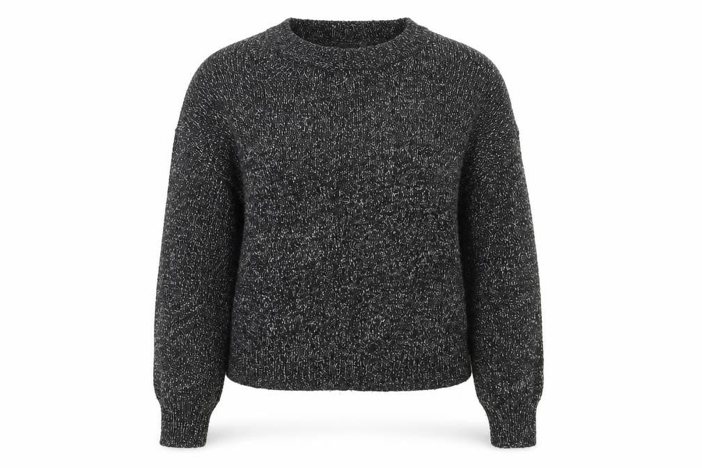 Divided by H&M Womens Black  Knit Pullover Jumper Size 8