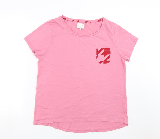 NEXT Womens Pink Solid  Top Pyjama Top Size L