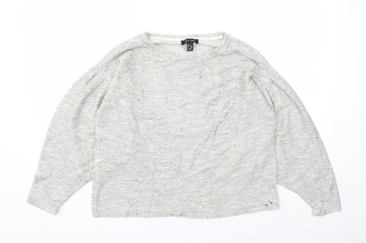 New Look Womens Grey   Pullover Jumper Size S