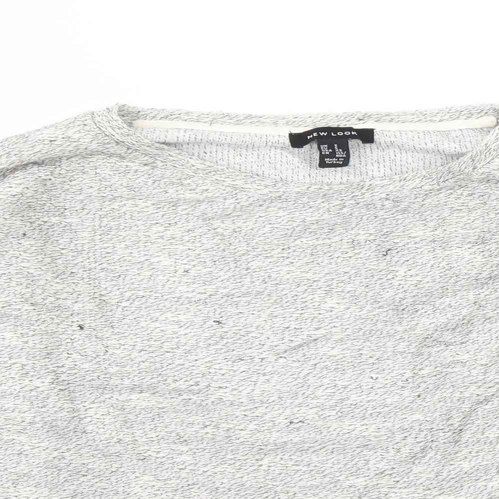 New Look Womens Grey   Pullover Jumper Size S