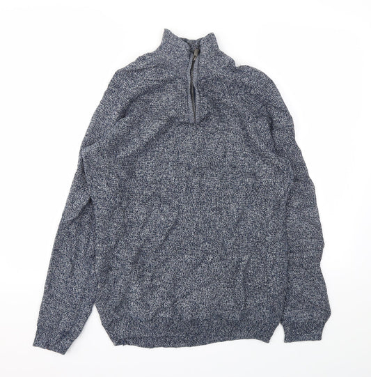 NEXT Mens Blue   Pullover Sweatshirt Size M