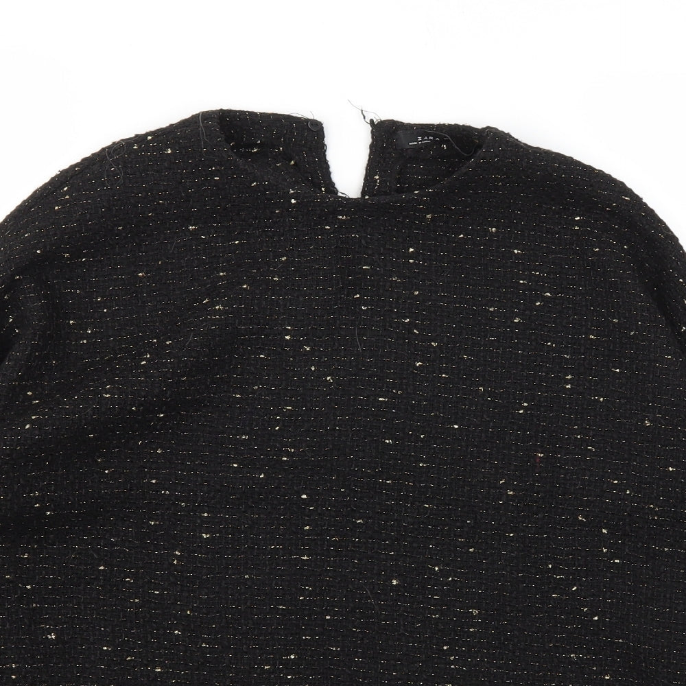 Zara Womens Black   Basic T-Shirt Size XS