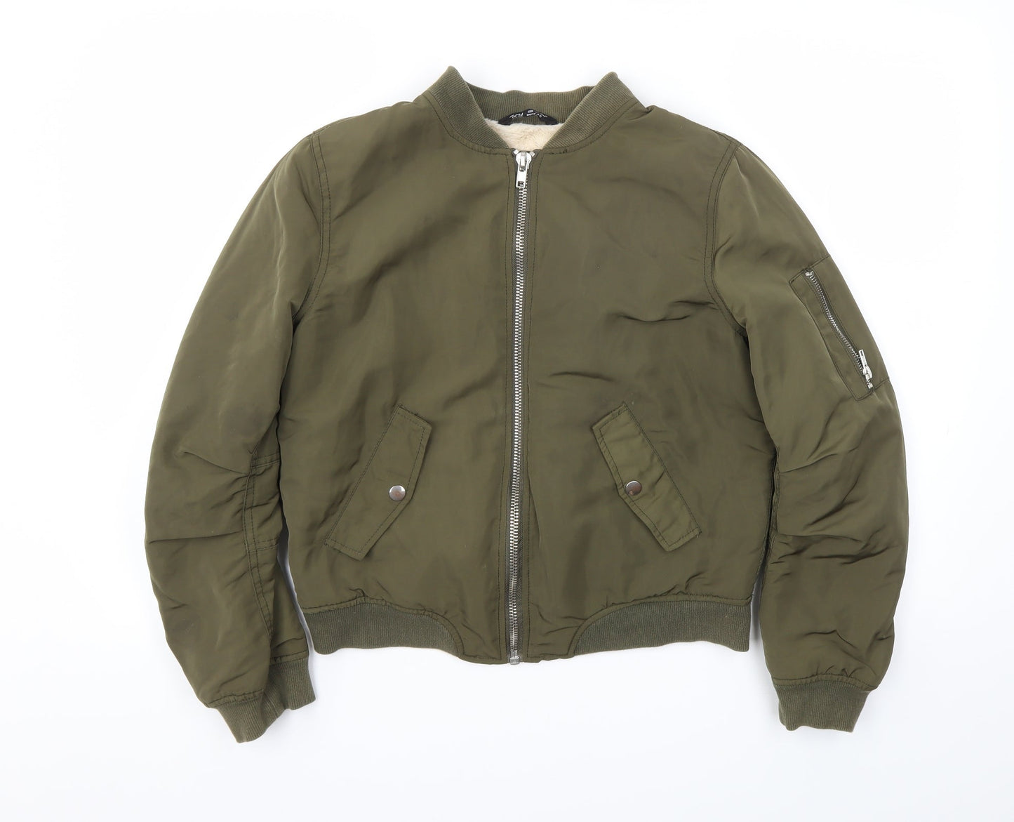 Select Womens Green   Jacket Coat Size 12