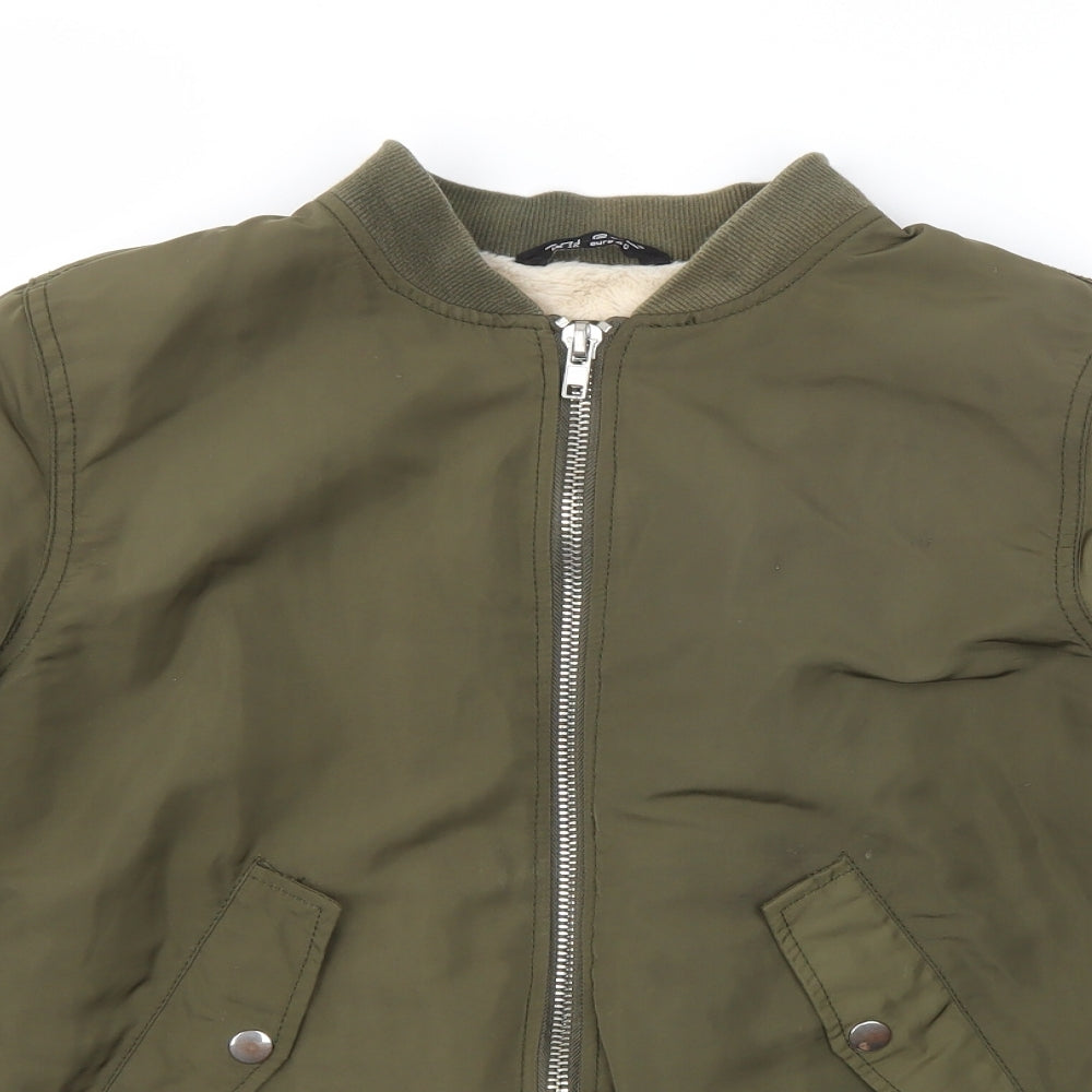 Select Womens Green   Jacket Coat Size 12