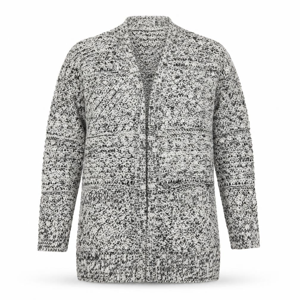 Papaya Womens Grey   Cardigan Jumper Size S