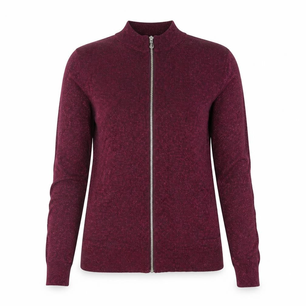 Primark Womens Purple   Full Zip Jumper Size 6