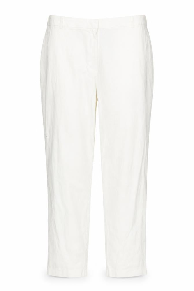 NEXT Womens White   Trousers  Size 18 L24.5 in - Workwear