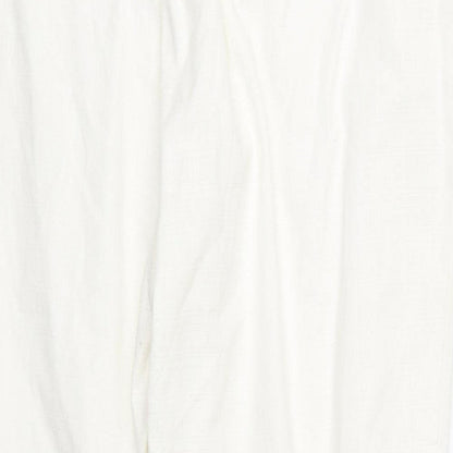 NEXT Womens White   Trousers  Size 18 L24.5 in - Workwear