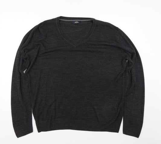 Easy Mens Grey   Pullover Jumper Size XL