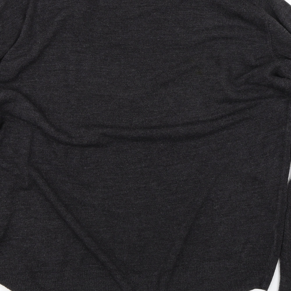 Easy Mens Grey   Pullover Jumper Size XL