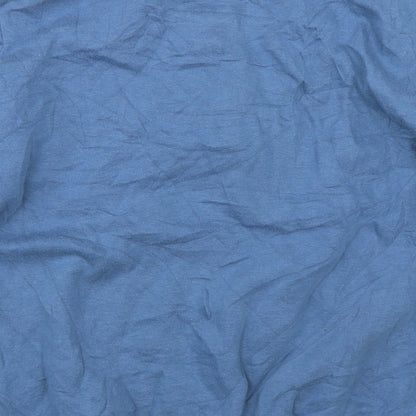 Blair Womens Blue Argyle/Diamond  Pullover Jumper Size L