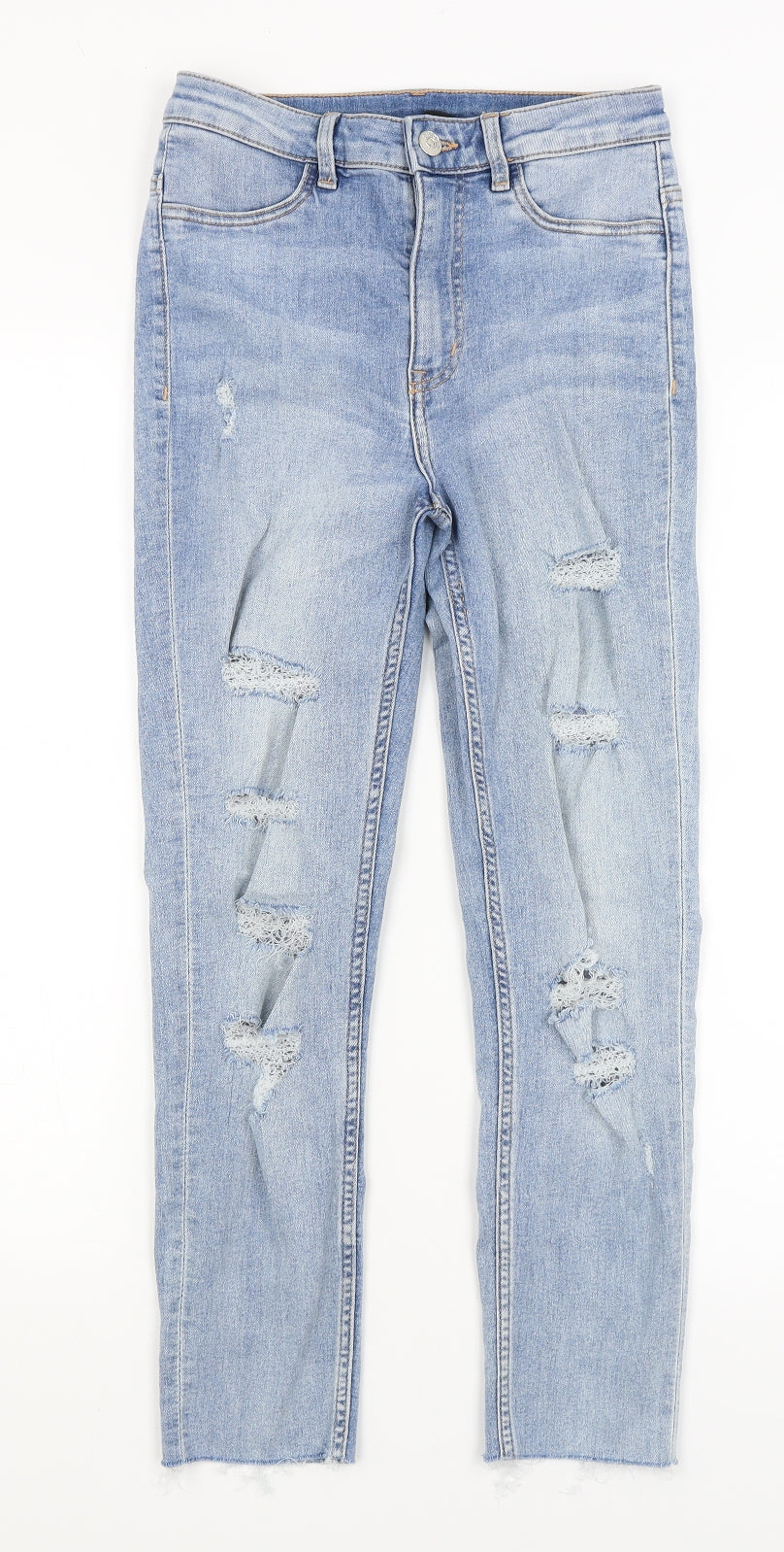 Divided Womens Blue   Capri Jeans Size 8 L23.5 in