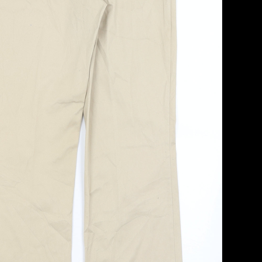 Lands End Womens Beige   Trousers  Size 10 L28 in