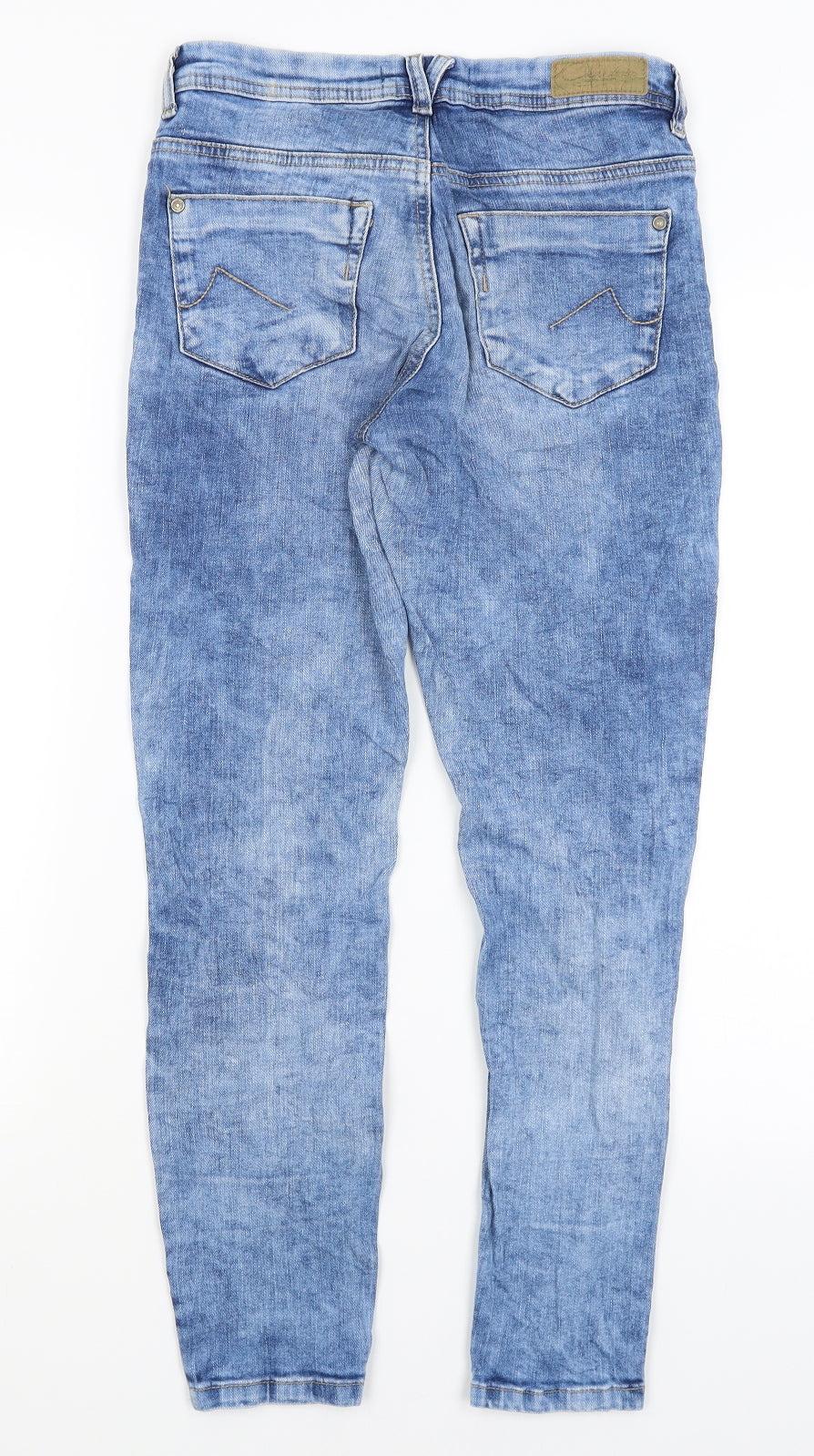 Preworn Womens Blue   Skinny Jeans Size 6 L26 in