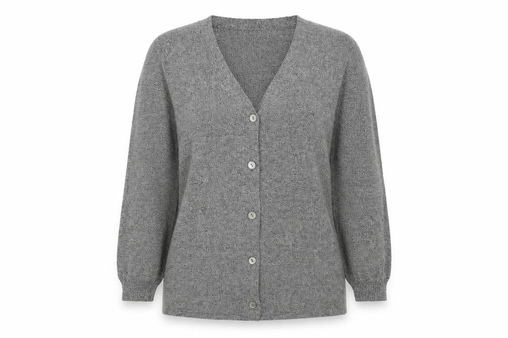 Episode Womens Grey   Cardigan Jumper Size M
