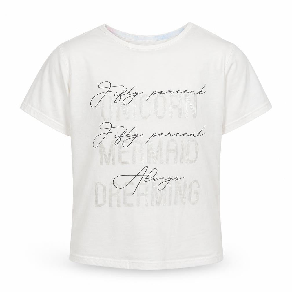 Matalan Girls White   Basic T-Shirt Size 11 Years