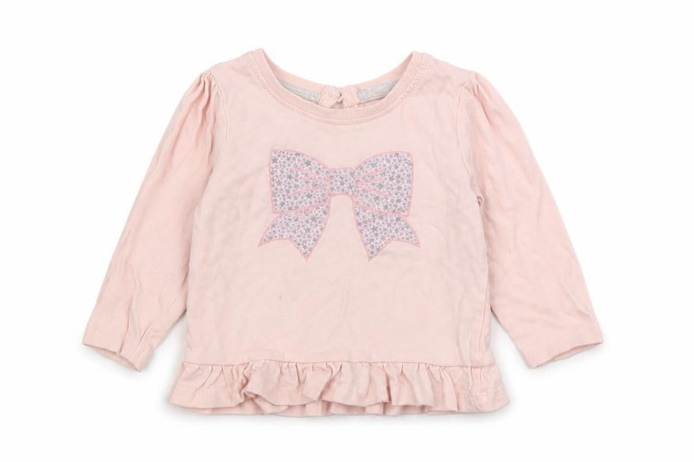 Primark Girls Pink   Basic T-Shirt Size 3-6 Months