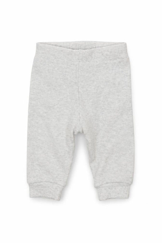 Front view of George boys’ grey capri leggings, size 3-6, months