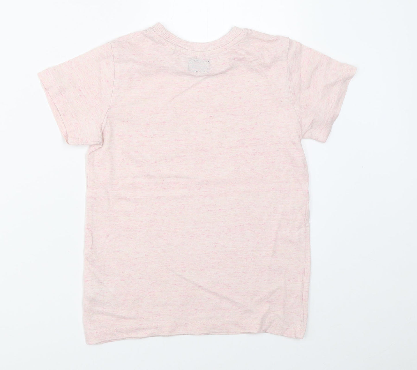 NEXT Girls Pink   Basic T-Shirt Size 7 Years