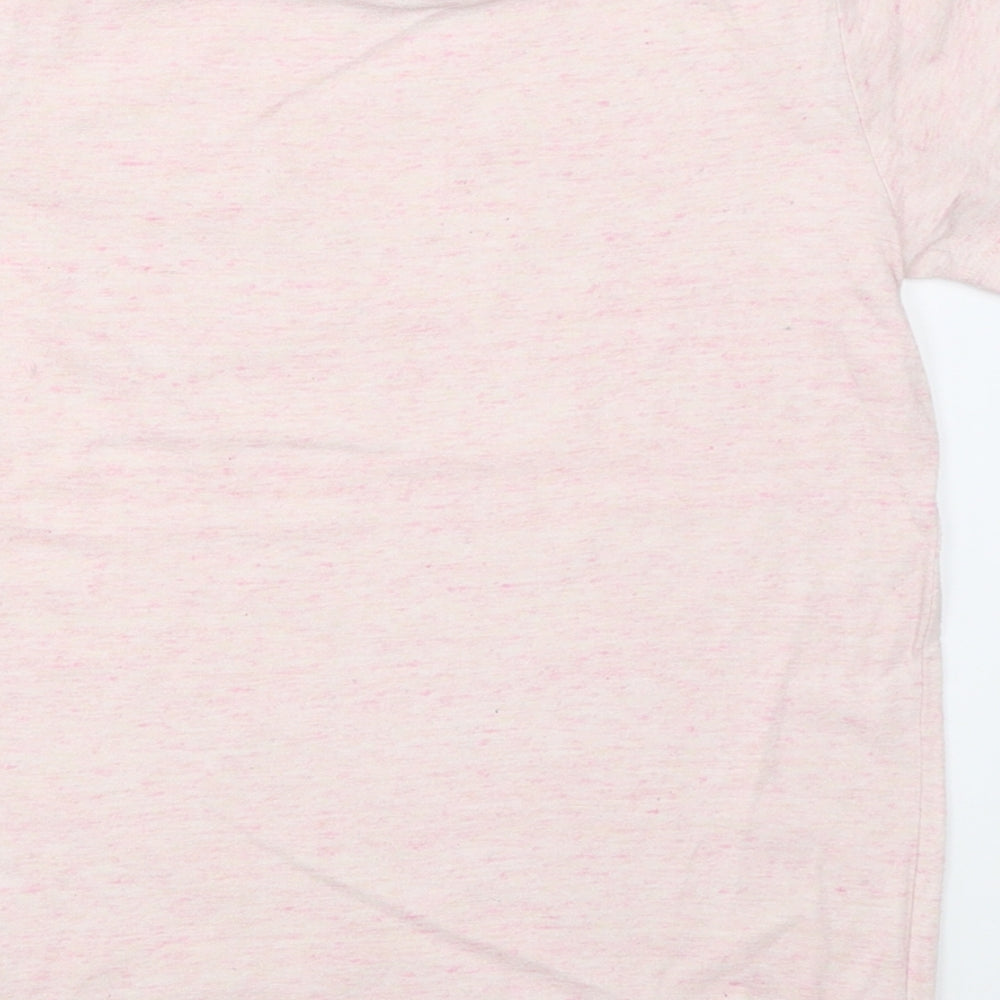 NEXT Girls Pink   Basic T-Shirt Size 7 Years