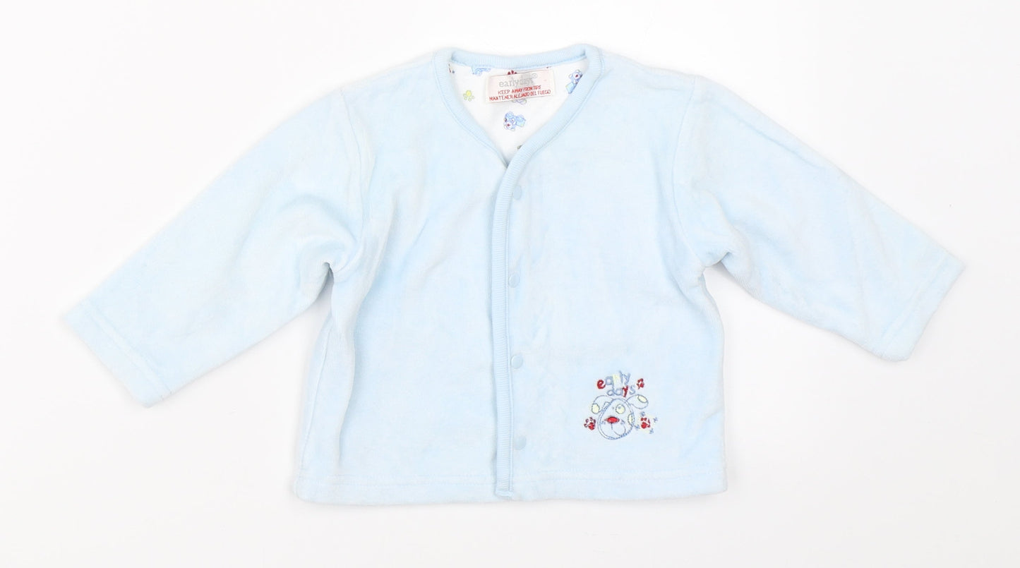 Earlydays Boys Blue   Jacket  Size 3-6 Months