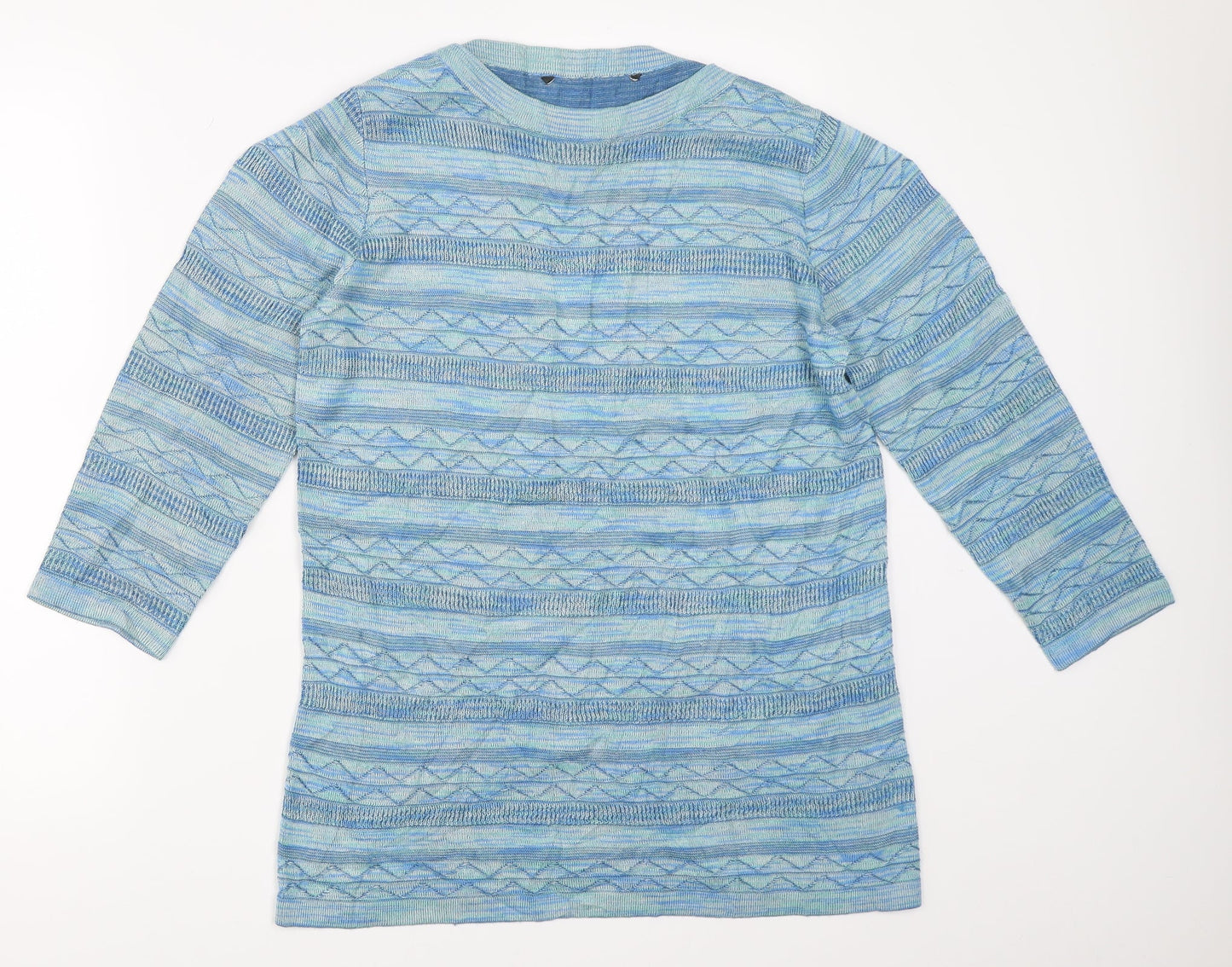 Bonmarché Womens Blue   Pullover Jumper Size 12