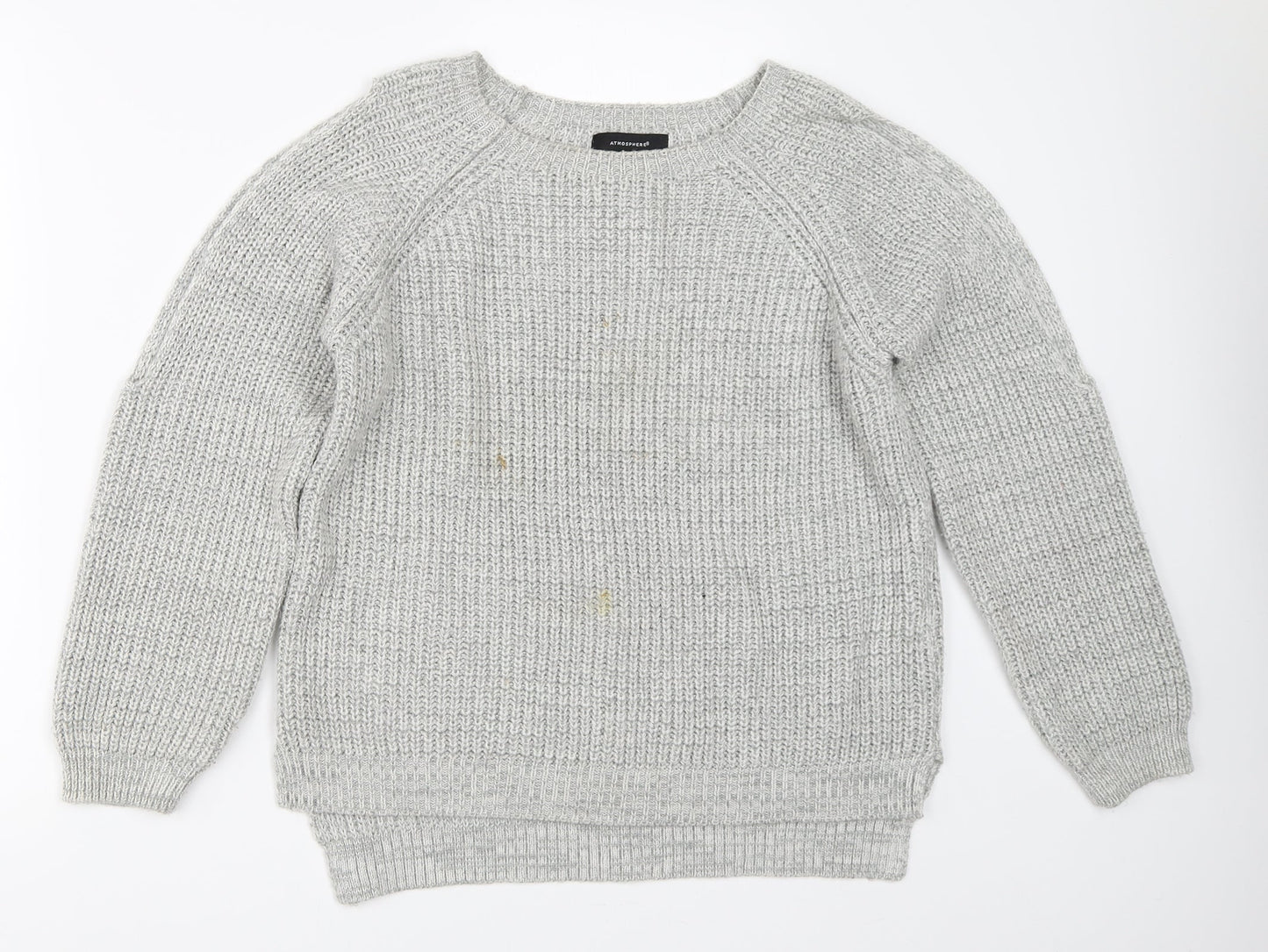 Atmosphere Womens Grey   Pullover Jumper Size 8