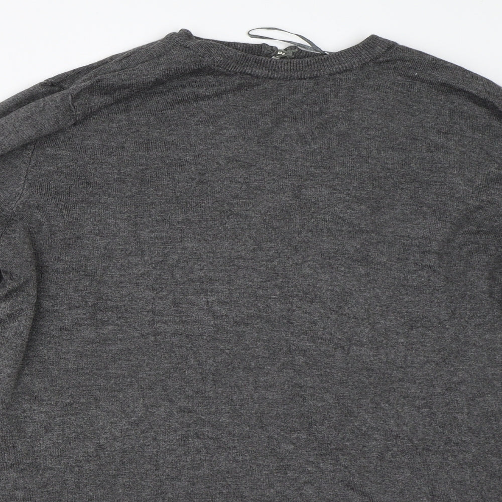 F&F Womens Grey   Pullover Jumper Size 12