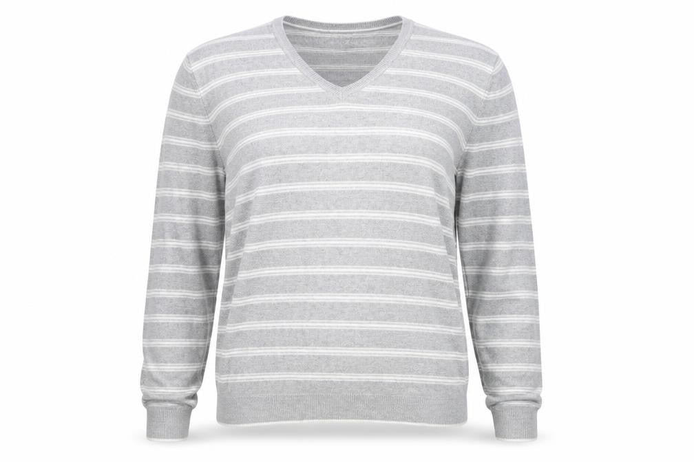 Gap  Womens Grey Striped  Pullover Jumper Size XL