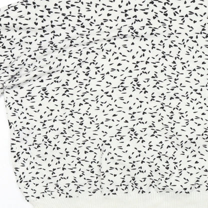 Next  Womens White   Pullover Jumper Size 12