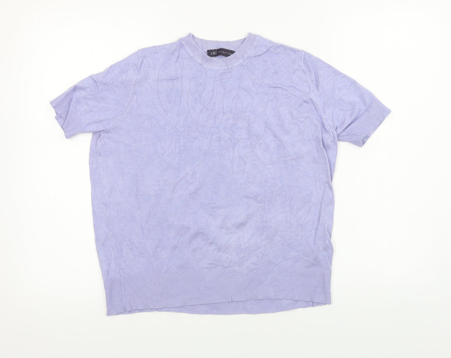 Marks and Spencer  Womens Purple   Pullover Jumper Size 12