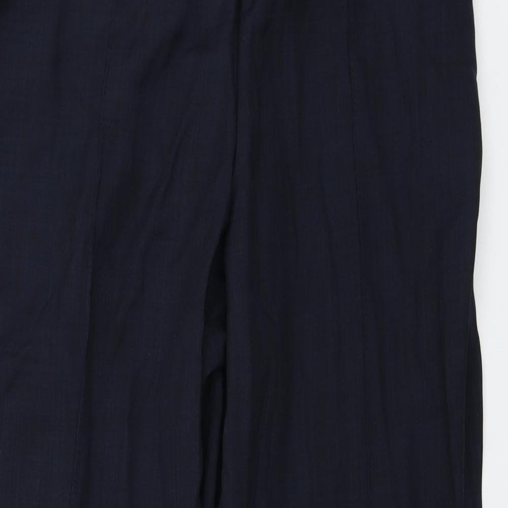 Marks and Spencer  Womens Blue   Trousers  Size 14 L24 in