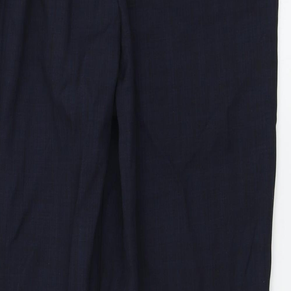 Marks and Spencer  Womens Blue   Trousers  Size 14 L24 in