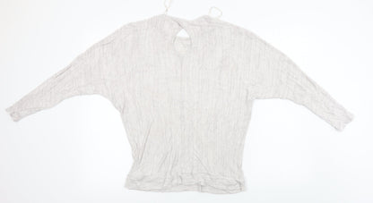 Tu Womens White   Pullover Jumper Size 10