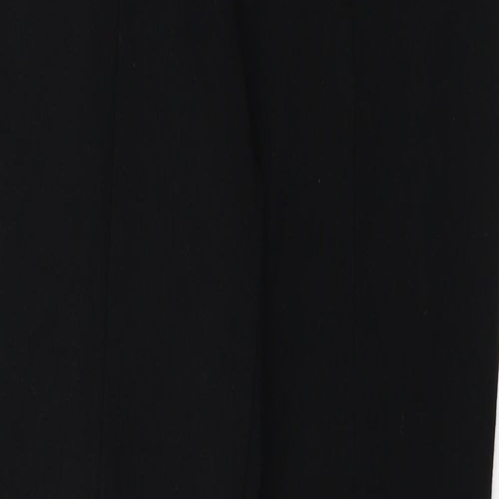 Preworn  Womens Black   Trousers  Size 28 in L24 in