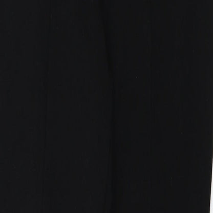 Preworn  Womens Black   Trousers  Size 28 in L24 in