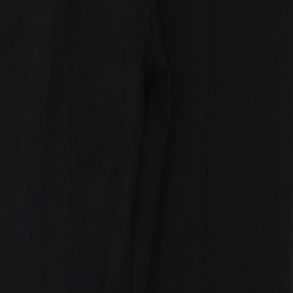 Preworn  Womens Black   Trousers  Size 28 in L24 in