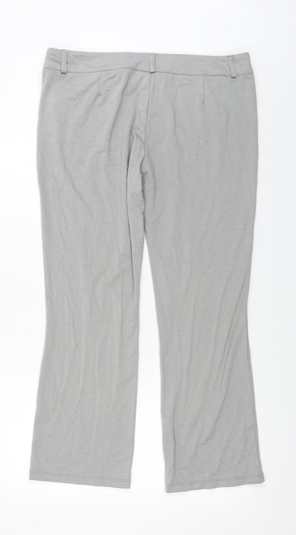 Preloved Chelsea Muse  Womens Grey   Trousers  Size 16 L26 in - Back