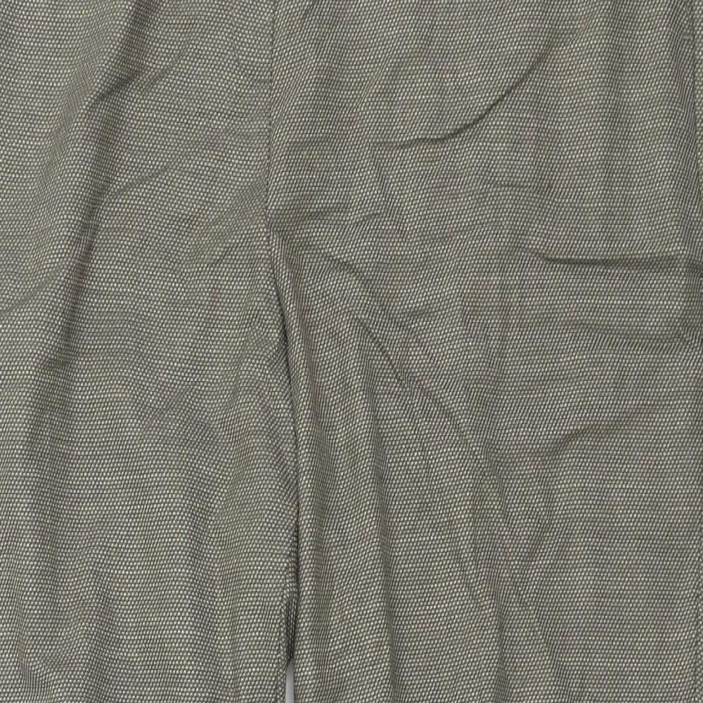 Marks and Spencer Womens Beige   Trousers  Size 18 L25 in