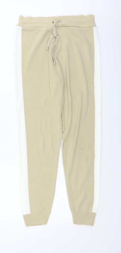 Preworn  Womens Beige   Sweatpants Trousers Size 8 L26 in