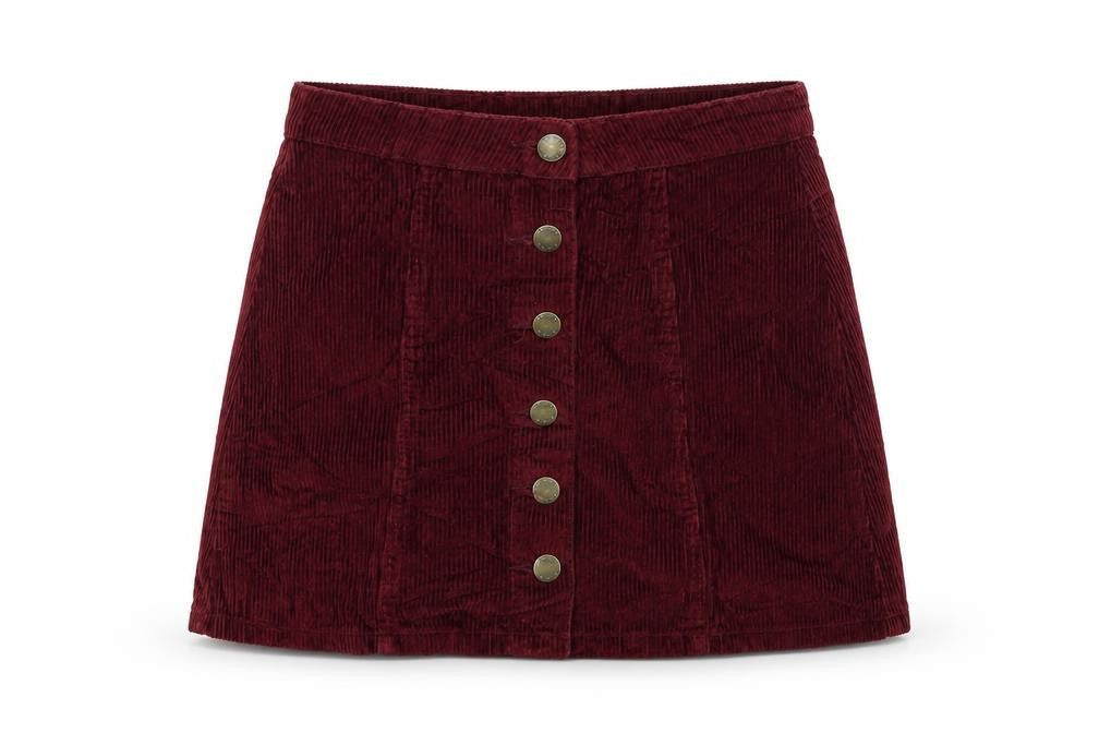 denim co Womens Purple   A-Line Skirt Size 8
