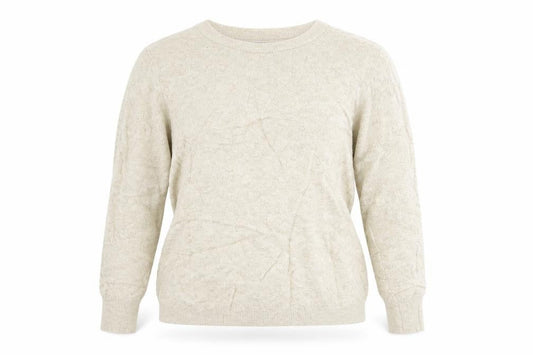 Oasis Womens Beige   Pullover Jumper Size M