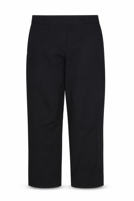 George Girls Black Ikat  Chino Trousers Size 12-13 Years