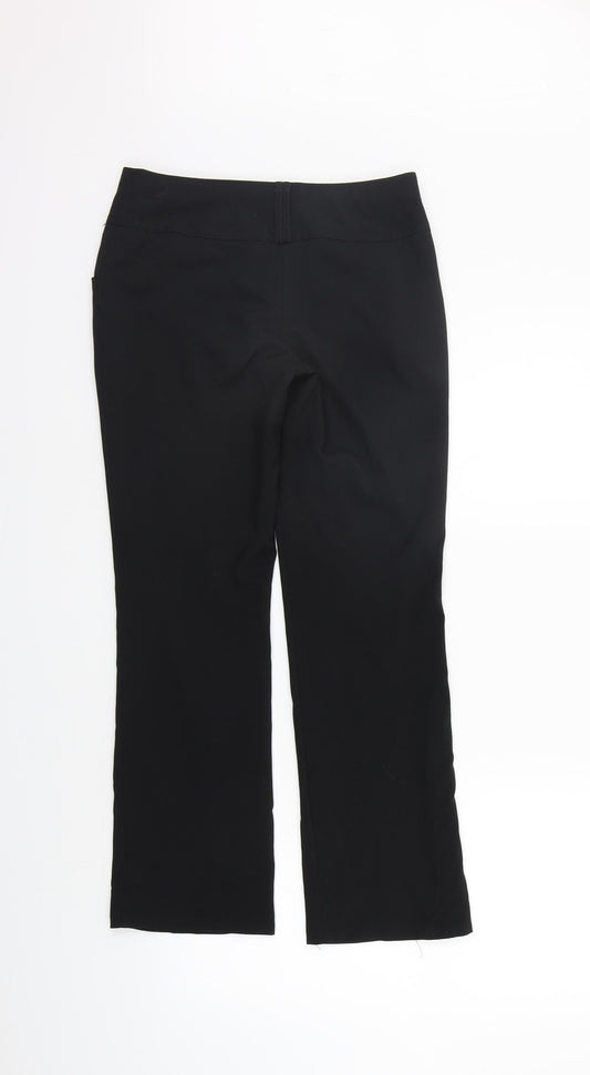 George Girls Black   Chino Trousers Size 11-12 Years