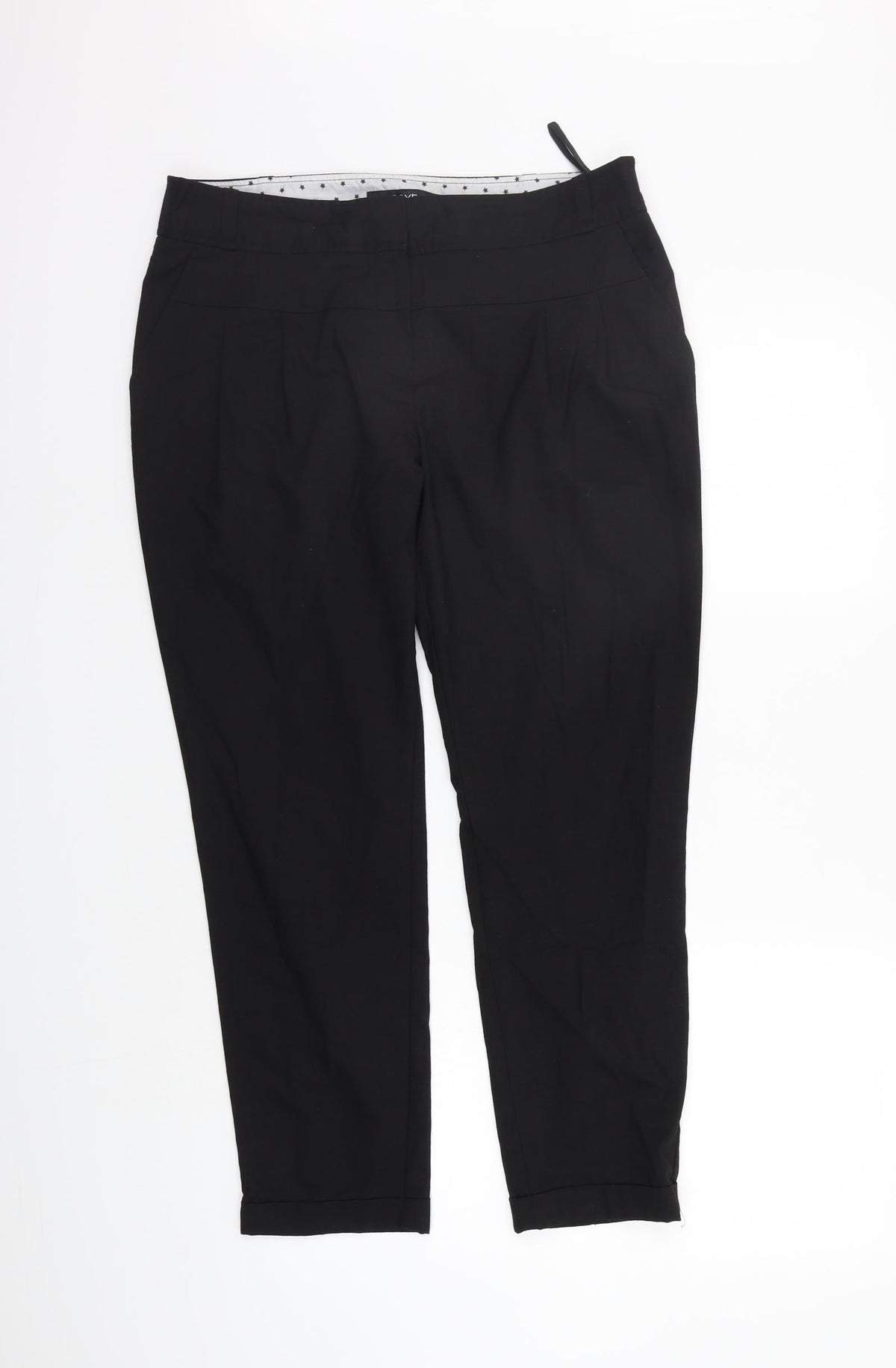 Next Womens Black   Snow Pants Trousers Size 12 L25 in