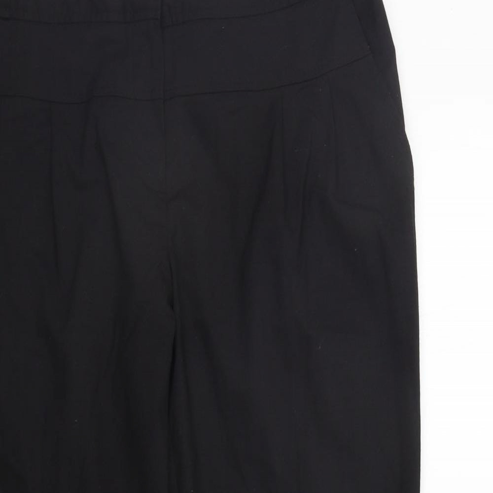 Next Womens Black   Snow Pants Trousers Size 12 L25 in